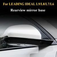 For Li Lixiang L6 L7 L8 L9 2024 ABS Car Body Door Side Rear View Mirror Frame Cover Rearview Trims Sticker Auto Assecories