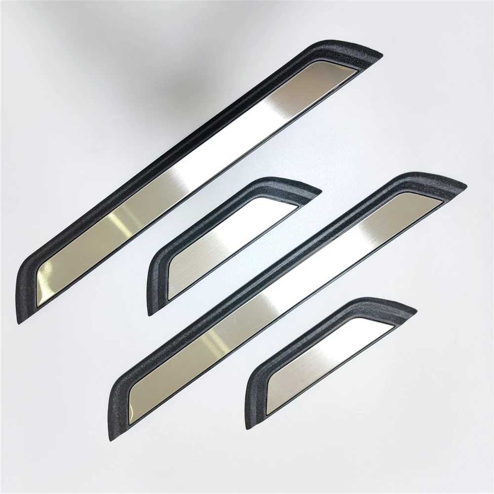 For Suzuki SX4 S-Cross 2013-2024 2023 2022 Car Accessories Door Sill Kick Scuff Plate Protector Trims Guard Pedal Cover Stickers