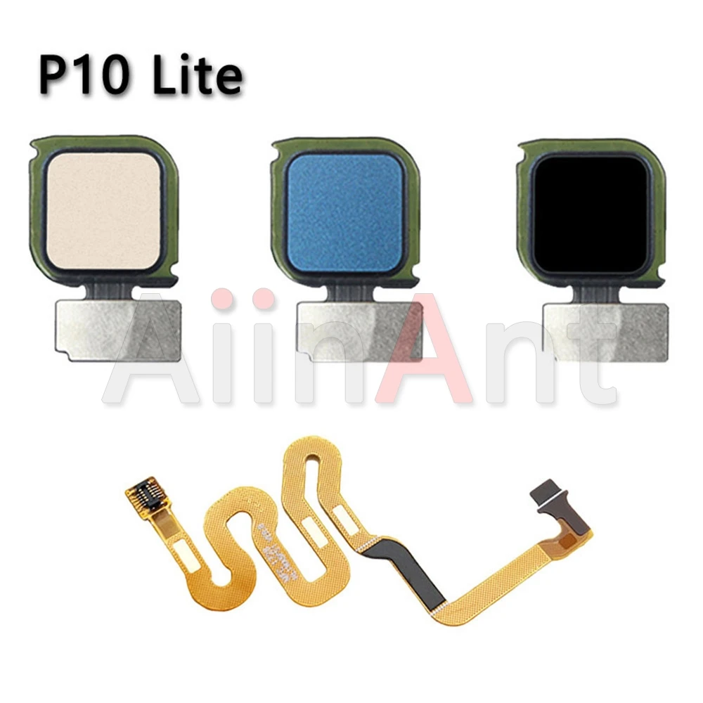 Aiinant Back Button Connection Touch ID Scanner Fingerprint Sensor Flex Cable Ribbon For Huawei P10 P20 P30 Lite Phone Parts