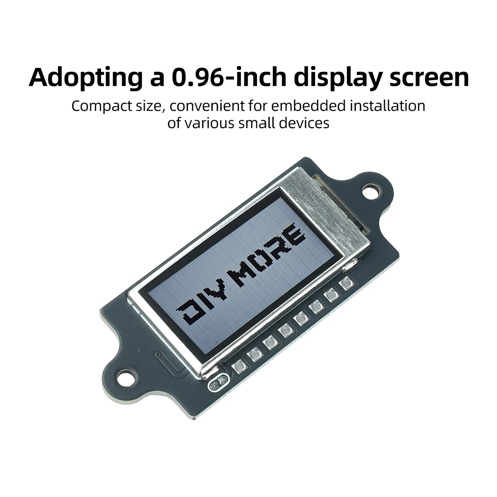 0.96 Inch TFT LCD Display Module ST7735S Driver 80x160 Resolution 4-Line SPI Full View Color Screen DC 3.3V-5V 8 Pin Blue Board