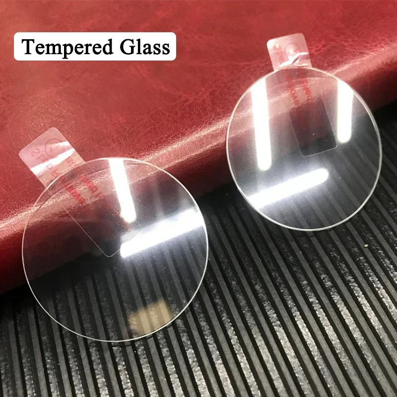 2pcs Tempered Glass Screen Protector Protective Film for SmartWatch Diameter 26.8mm 28mm 30mm 31mm 32mm 37mm 39mm 40mm 42mm 43mm