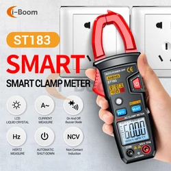 ANENG ST181/ST182/ST183 Clamp Multimeter LED Display High Precision Multi-function Electrician Test Meter