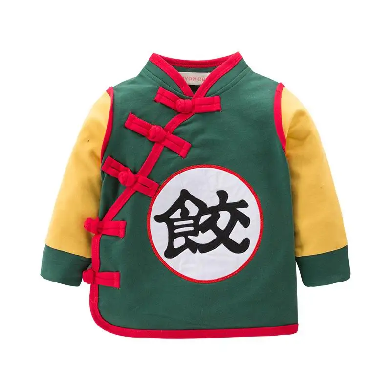 Boy T-shirt Spring Autumn Long Sleeve Dumpling  Wukong Turtle T-shirt Baby Clothes E18211