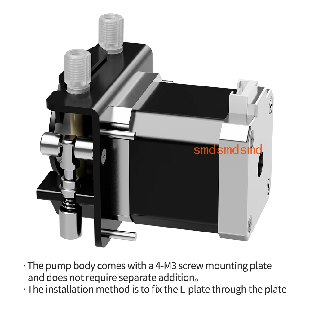 0.01ml-171ml KCS4 Low Flow Peristaltic Pump12V 24V Stepper Motor High Precision Speed Adjustable Dosing Pump for Lab