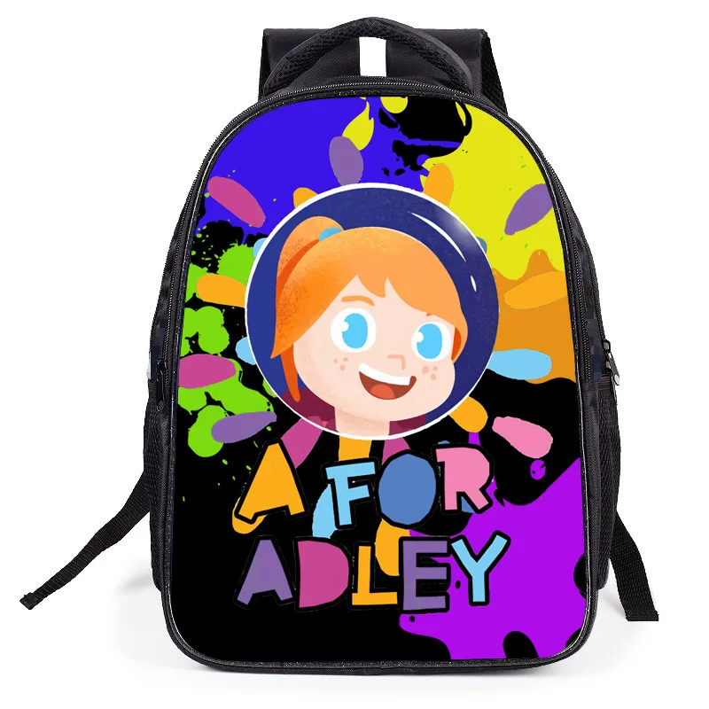 AFOR ADatteign- Sacs d'école pour élèves, sac à dos pour ordinateur portable, sac à déjeuner, étui à crayons, impression 3D, mode créative, drôle, ensemble de 3 pièces