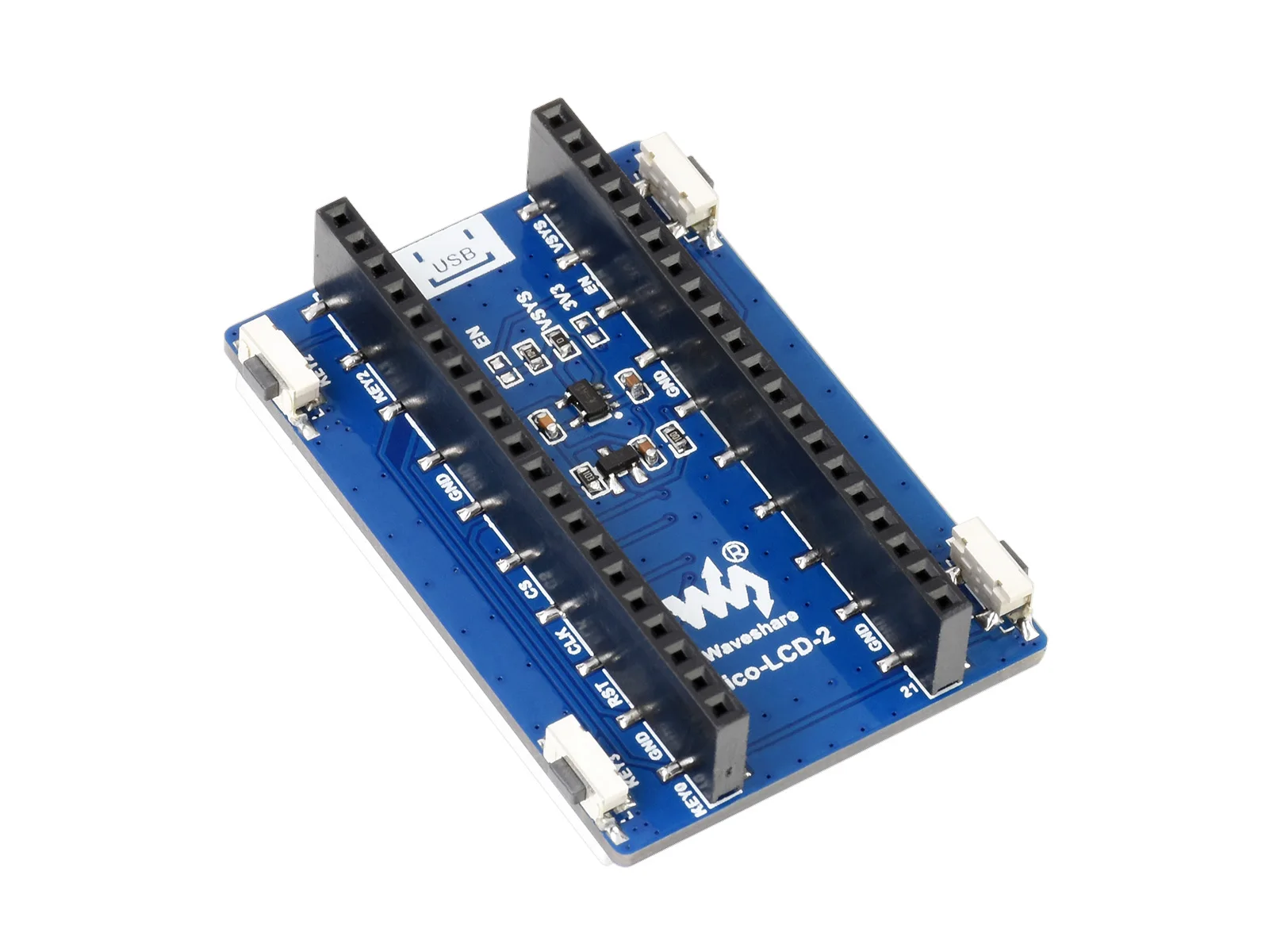 Pico-LCD-2, módulo de pantalla LCD de 2 pulgadas para Raspberry Pi Pico, 65K colores RGB, 320 × 240 píxeles, interfaz SPI