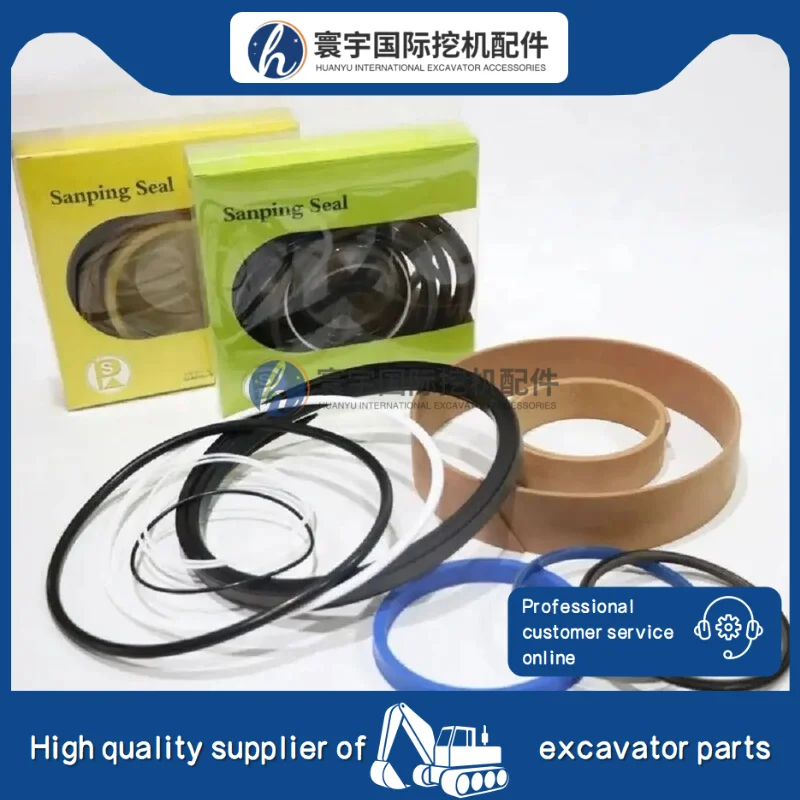 

1 шт., оптовая продажа EC L150D/C 11990348, комплект уплотнений цилиндра наклона, совместимый с деталей экскаватора Volvo Wheel Loader