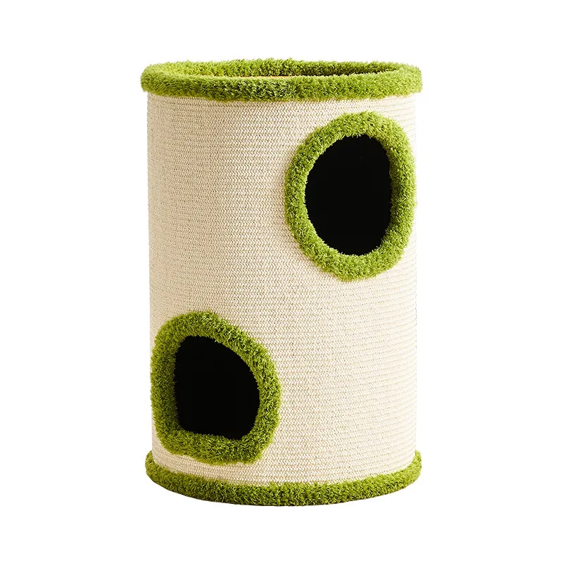 

Big cat special cat climbing frame nest integrated, small apartment scratch-resistant cat scratch column with toy