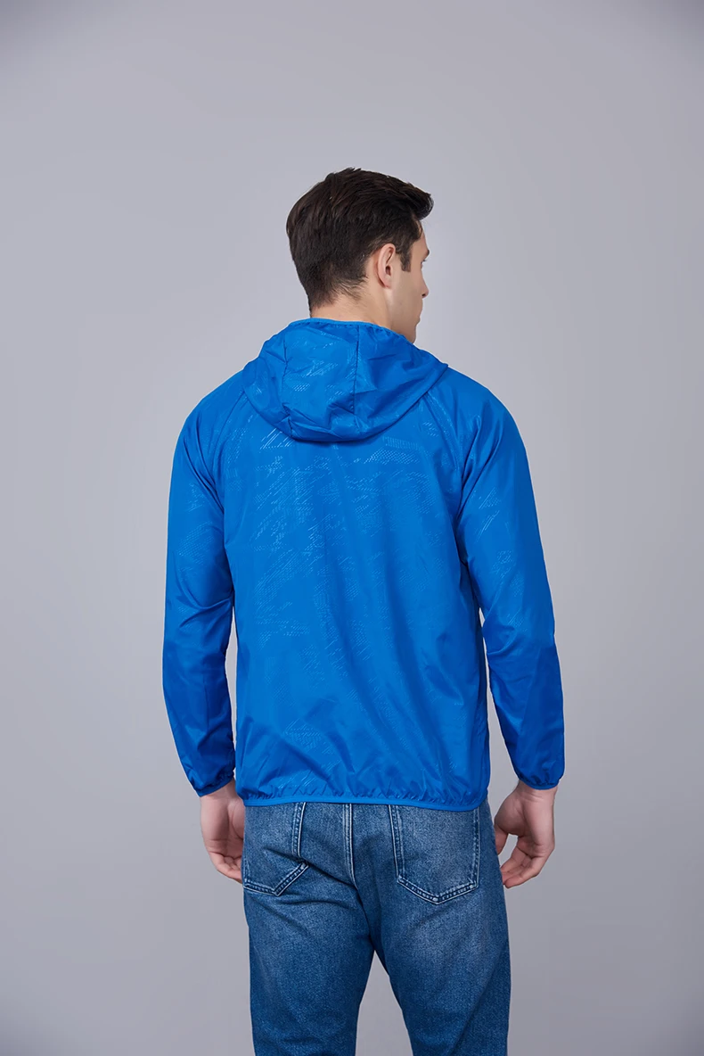 Jnln Männer Frauen wasserdichte Wander jacken schnell trocknende Camping Wind jacke Unisex Outdoor Trekking Regenmantel Anti UV packbare Kleidung – Detail 21