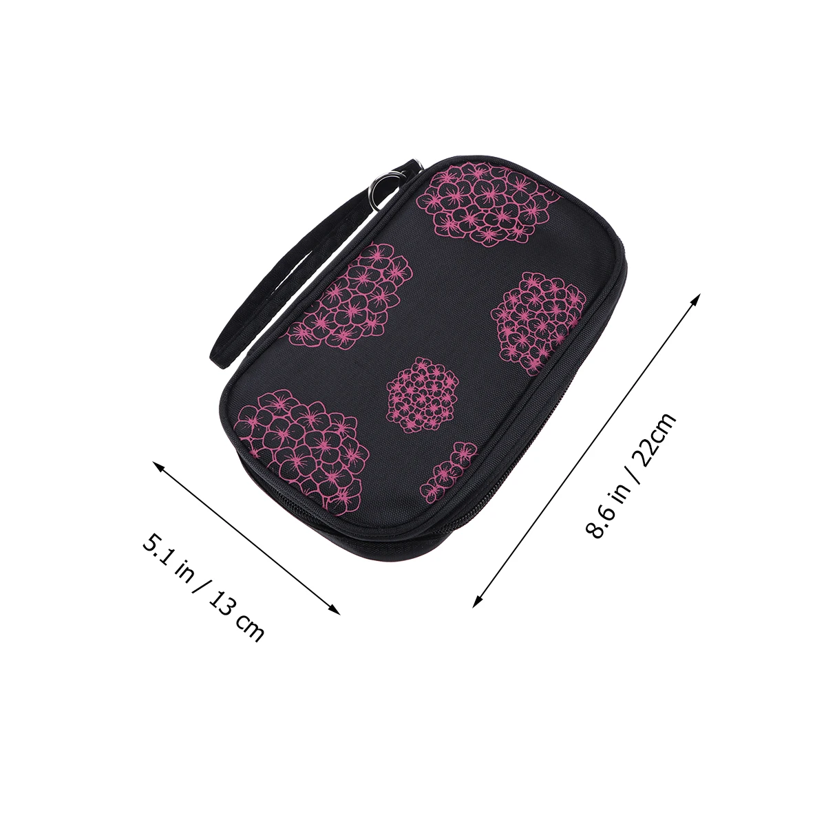 

Jewelry Bag Travel Cases Small Bags Storage Zipper Pouches Women Organizer Oxford Cloth Durable Soft Lining Padded Cushion