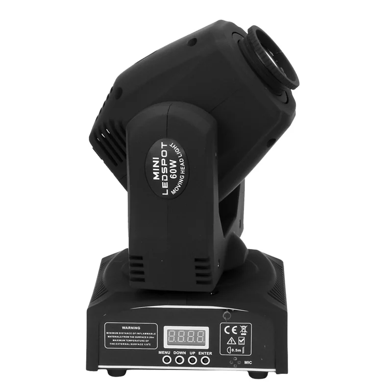 Spot 60W LED beam moving head light Disco DJ Party light Club Bar gobo light Dmx512 Stage Show light LED effect light