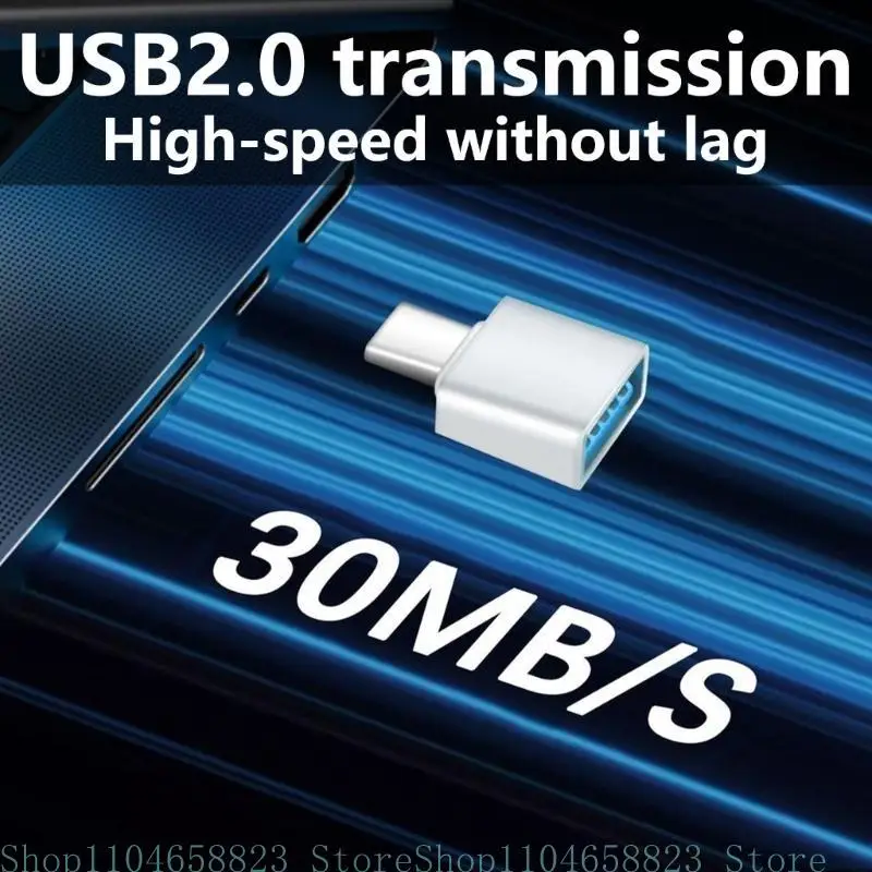 5pcs Highly Speed USB C to USB Adapter USB To Type C OTG Converters For Quick Charging And Data Syncing Across Devices