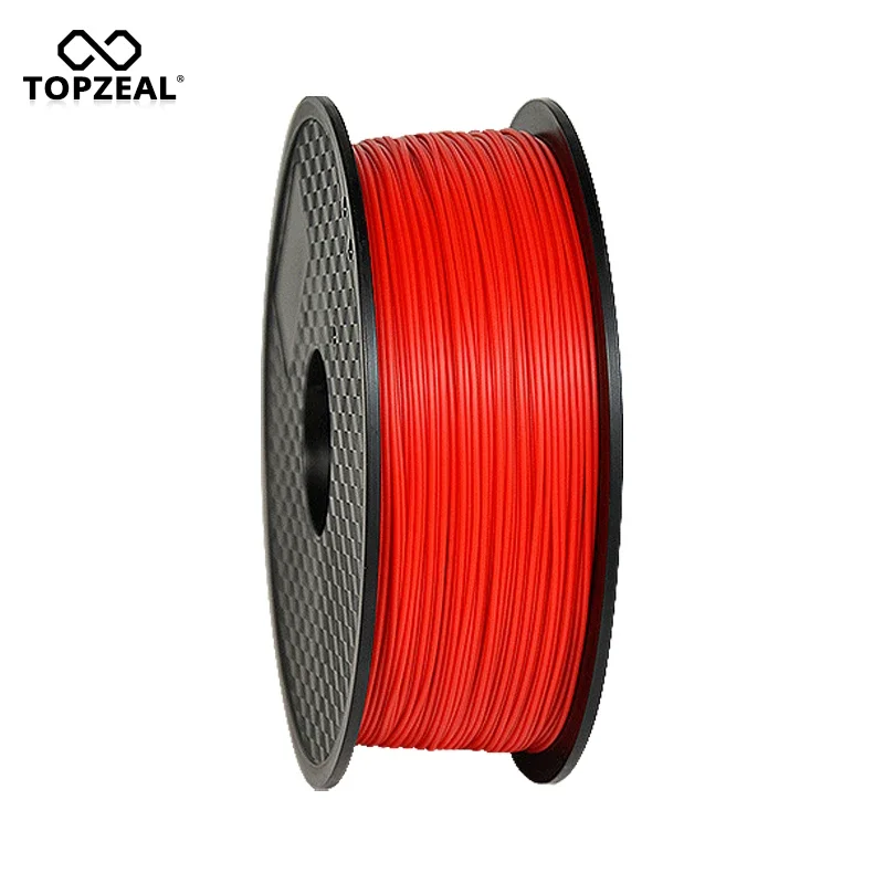 TOPZEAL 3D Printer ABS Filament 1KG/2.2LBS 1.75mm Dimensional Accuracy +/-0.02mm 343M 3D Printing Material Plastic for RepRap