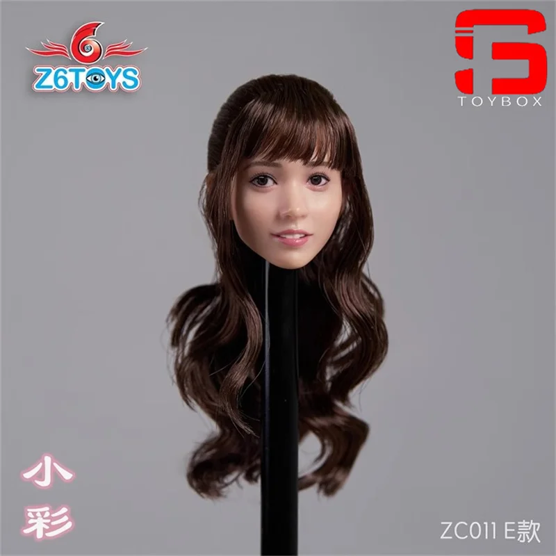 Z6TOYS ZC011 1/6 Xiaocai Ruchome Oczy Głowa Rzeźbiona Model Pasuje do 12'' Żołnierki Figurka Akcji Lalki