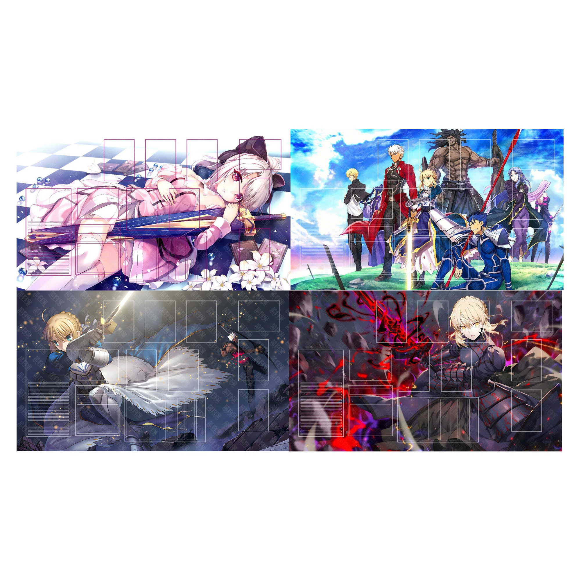 

600X350X2Mm Diy Ws Altria Pendragon Card Battle Mat Single Player Board Game Card Duel Plate Battle Mat Anime Cards Gift Toys