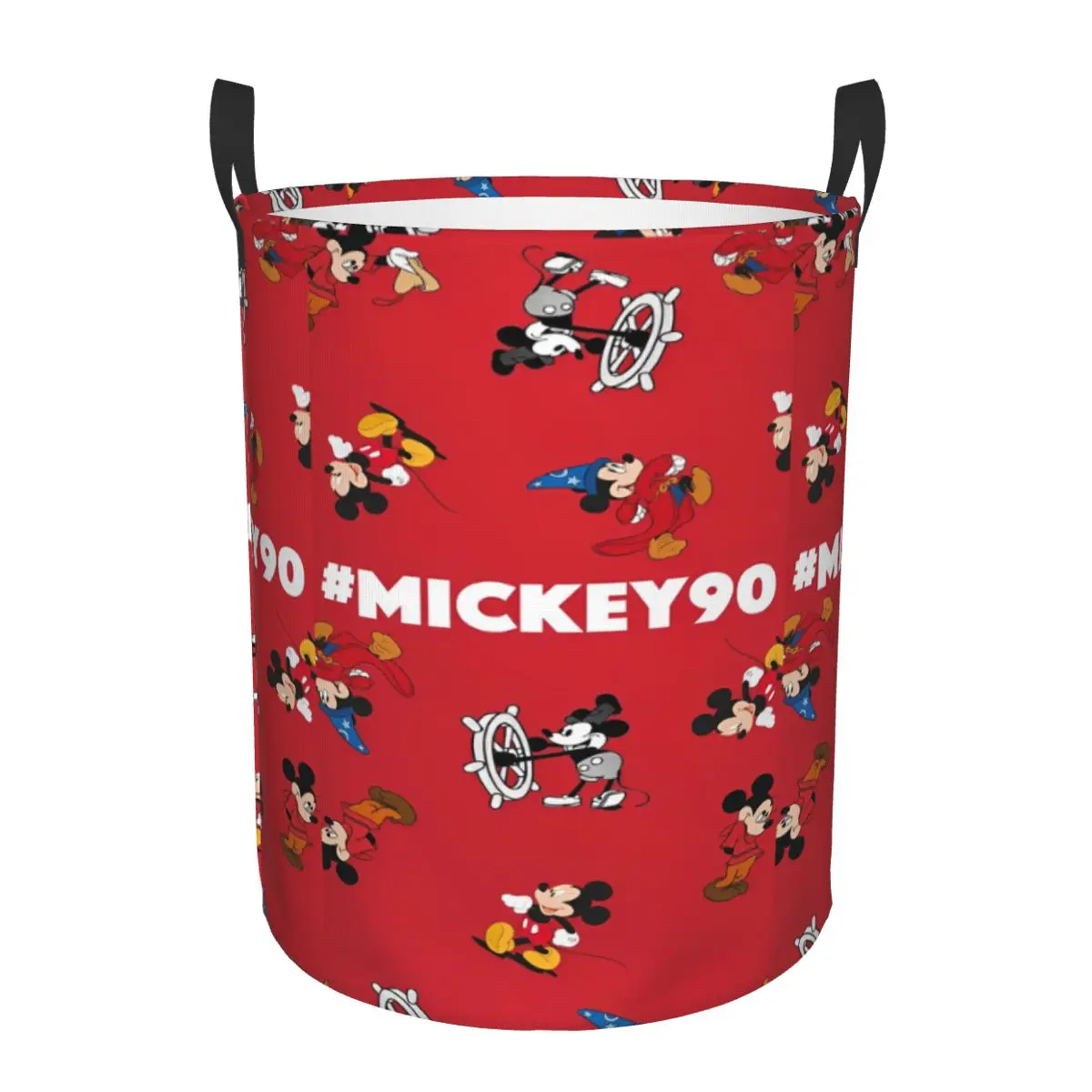 Disney Mickey Mouse Baby Toy Baskets Bins Cute Organizer Storage Box For Playroom