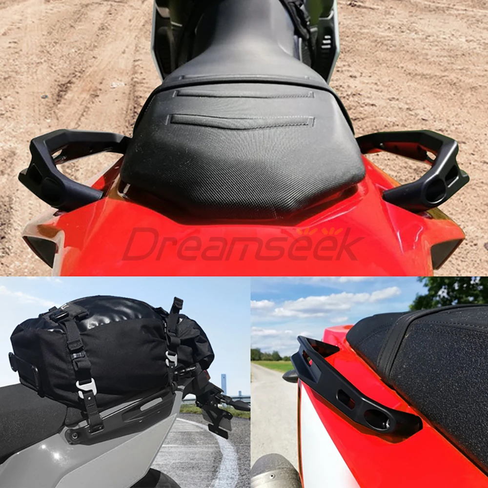 Motorcycle Rear Grab Handle Bar for Triumph Street Scrambler 900 17-23 Passenger Seat Armrests Hand Rail Hand Grip Luggage Rack