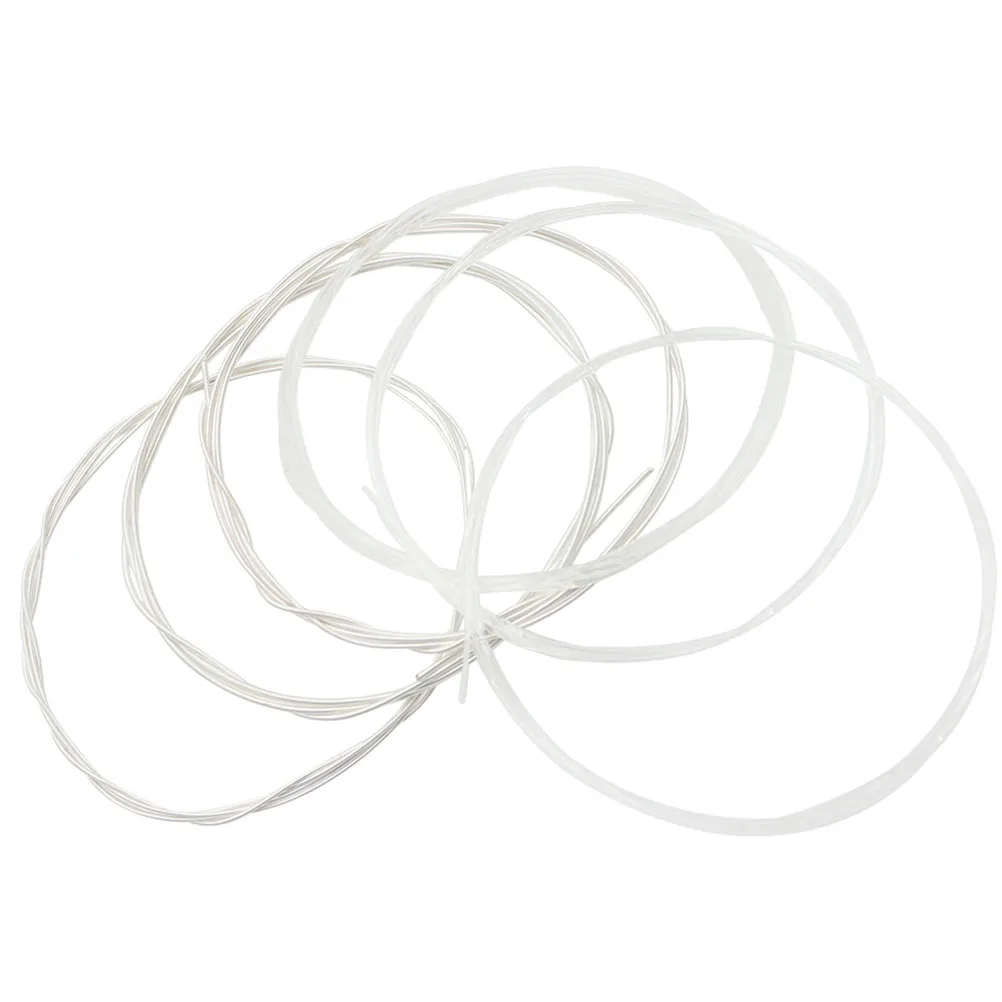 

6pcs Classical Guitar Nylon Strings C102 Transparent Elegant Sound Folk Guitar Accessories Musical Instrument Parts