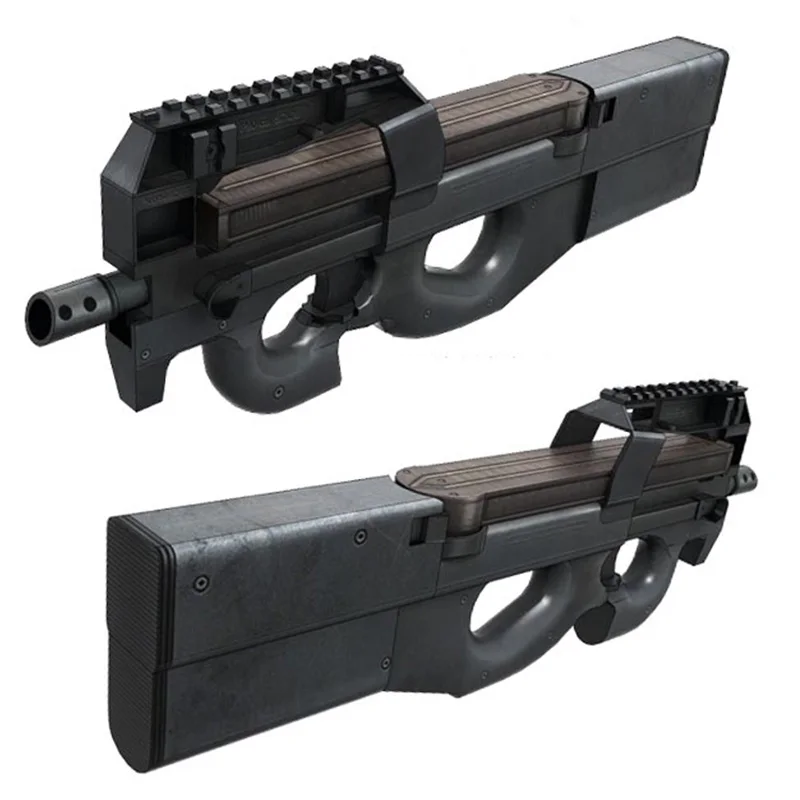 3Dジグソーパズルfn p90,1:1スケール,教育玩具,DIY用