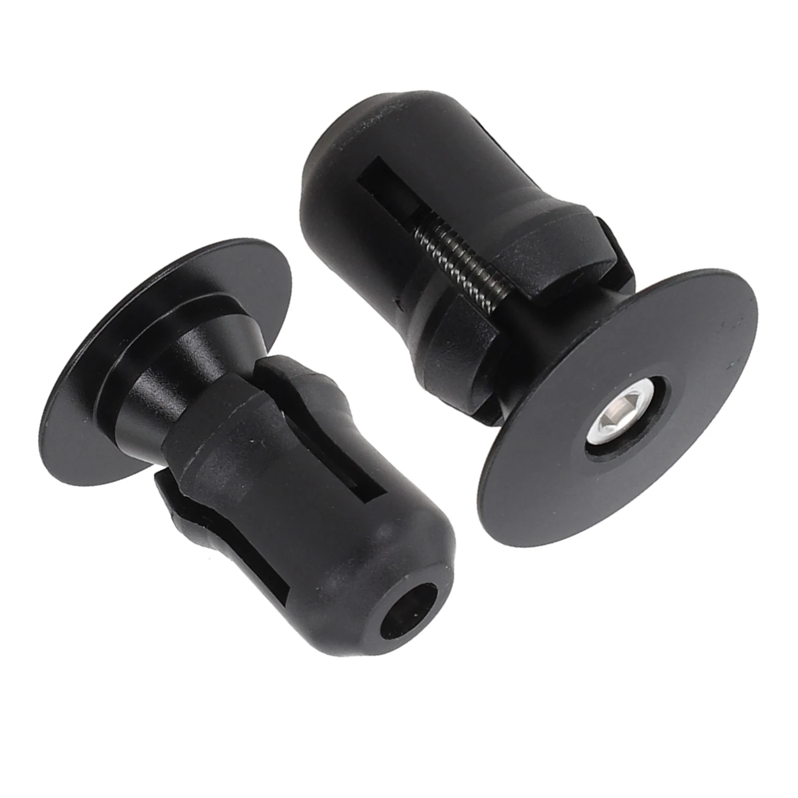 For MTB Road Bike Bicycle Handlebar Accessories Hot Sale 1 Pair Aluminum-Cap Bar Cover Expansion Lock Practical