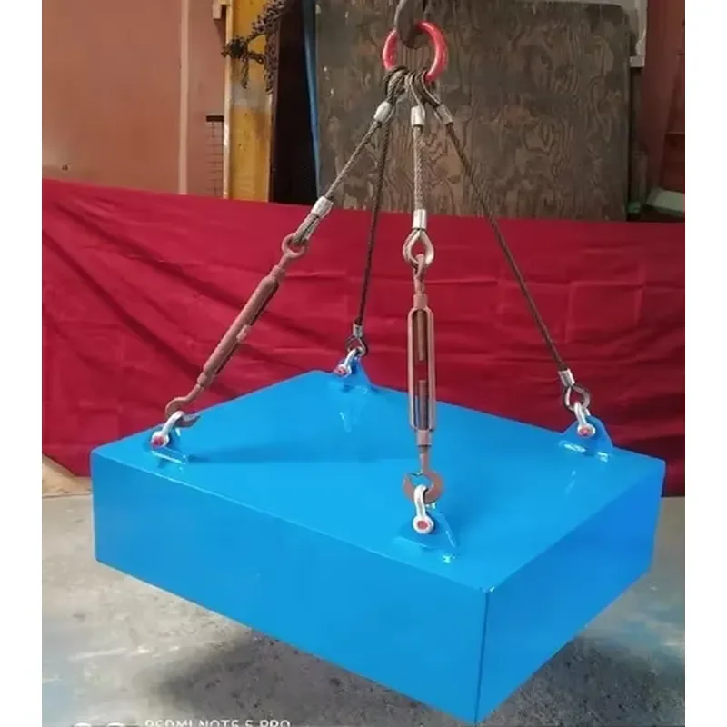Ore Mineral Suspended Conveyor Belt Magnetic Separator RCYB 300mm Strong Magnet Sliding Plate Custom Made 98% Efficiency Easy