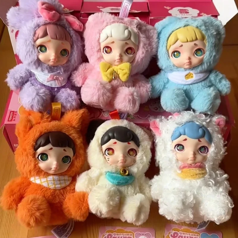 

Genuine Toy City Laura New Cute Pet Dessert House Plush Blind Box Vinyl Dolls Trendy toys Ornaments Surprise box Figure Glue