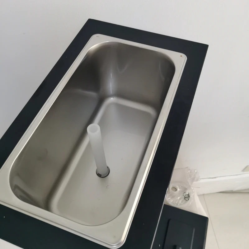 

Desktop Portable Ice Cream Maker Single Nozzle Flavor Frozen Yogurt Machine Disposable Easy to Use Kitchen Appliance