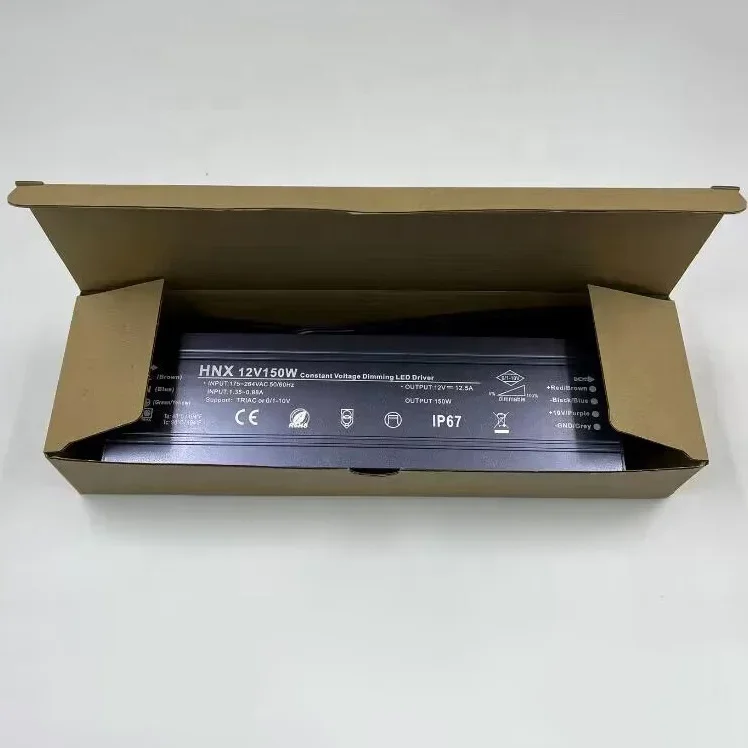 IP67 Waterproof 0-10V Triac Dimmable LED Driver Adapter DC24V 300W Constant Voltage Power Supply Transformer for RGB light strip view 2