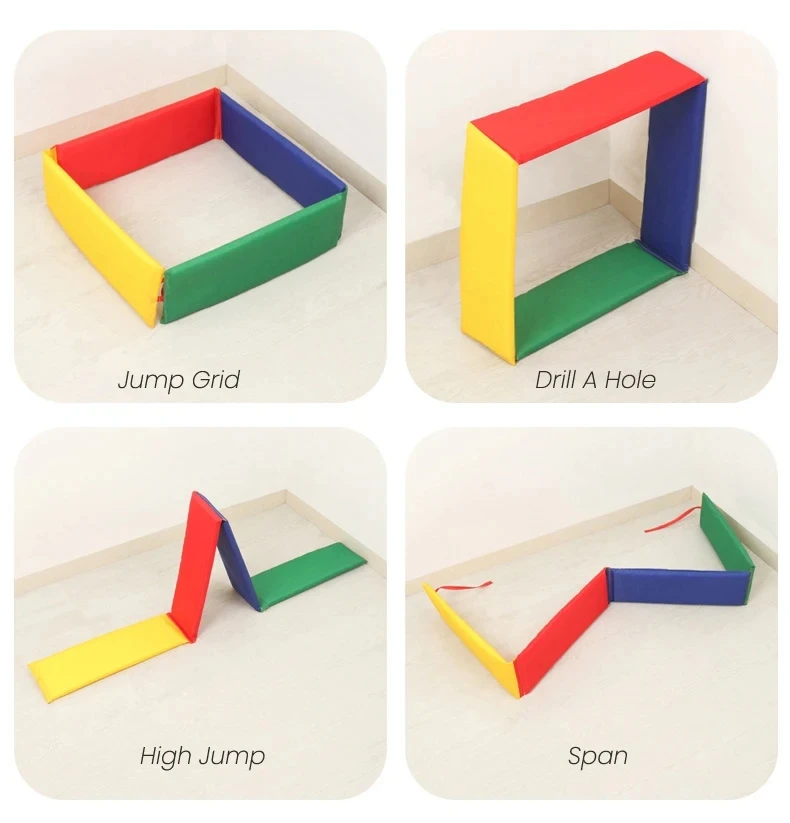 ของเล่นเกมกลางแจ้งสำหรับเด็กอุปกรณ์ฝึกกายภาพสำหรับเด็กอนุบาลเล่นกีฬาเพื่อความสนุกในร่มกลางแจ้ง