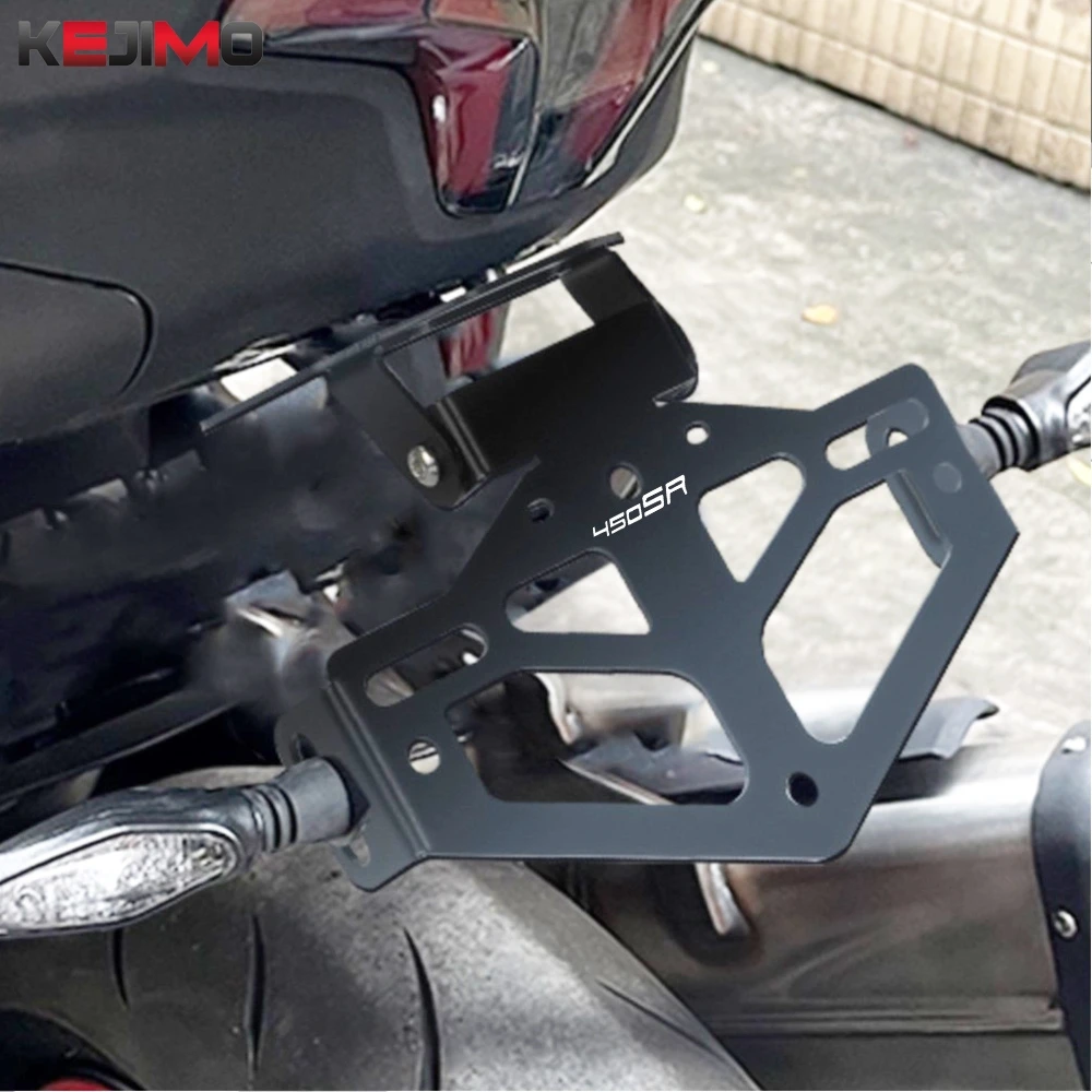 

Motorcycle For CFMOTO CF MOTO 450SR/SR-S/SS 450NK 2022-2025 NEW Accessories License Plate Bracket Holder 300SR 250SR 2023 2024