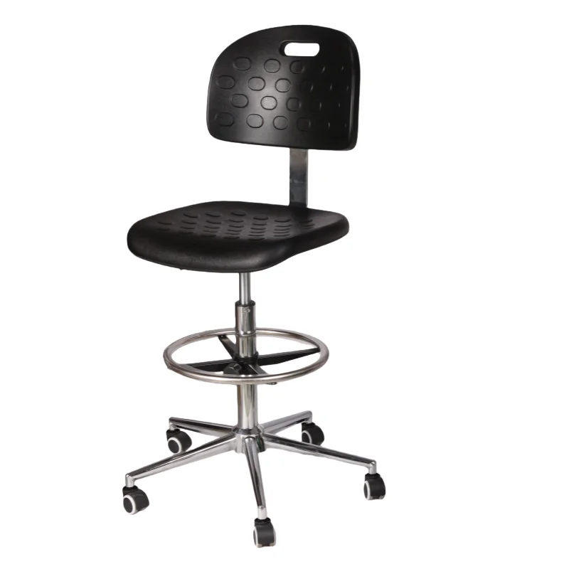 High Quality Modern ESD Chair for Lab and Warehouse Use | Anti-Static PU Leather Chair for Electronics Workstations