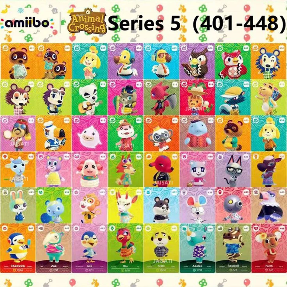 New Amiibo Card Hot Game Animal Crossing: New Horizons Splatoon 3 Figure Kawaii roles NS Switch 3DS Set Collect Mini NFC Cards