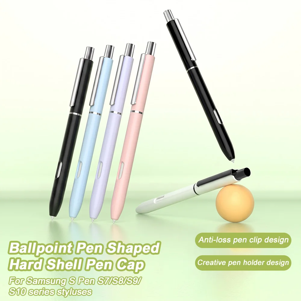 Hard Plastic Tablet Stylus Pencil Case for Samsung Galaxy Tab S10 S9 S8 S7 Protective Shockproof Stylus Pen Cap Cover Sleeve Bag