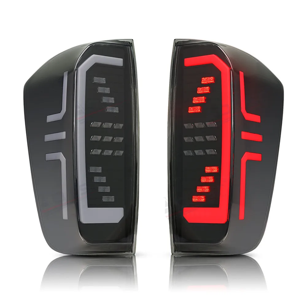 

Светодиодный задний фонарь с двойной оптической линзой для Nissan Navara 2015-2020, задний фонарь, последовательный указатель поворота, модифицированные детали бокового света