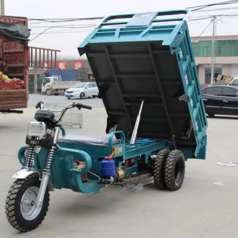 EEC/DOT Certified Heavy Loading Agricultural Tricycle Three Wheels Motorcycle Electric Tricycle Stainless Steel Three Wheel