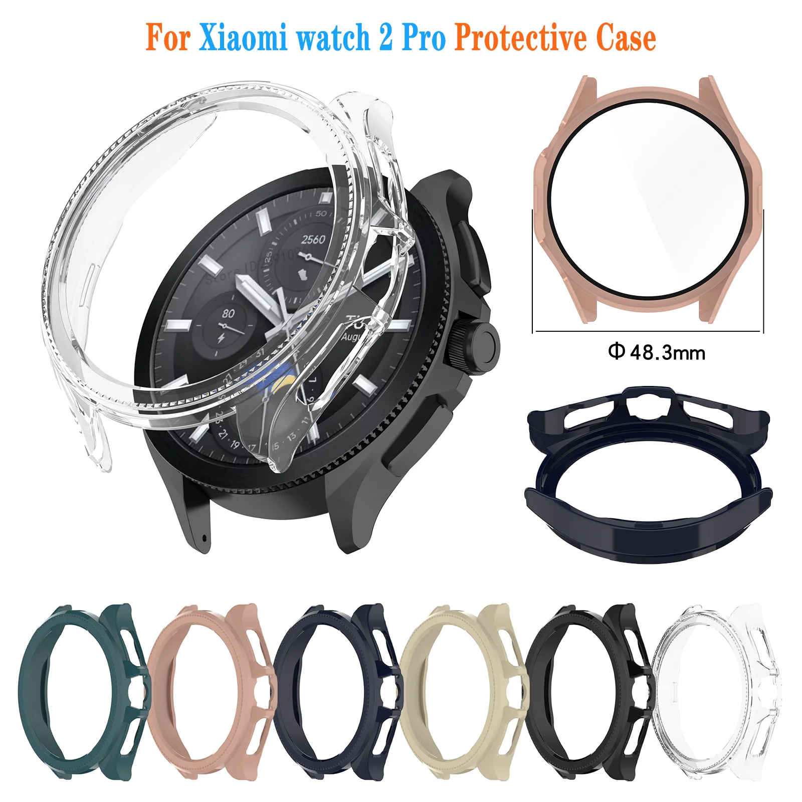 Hohl Schutzhülle Für Xiaomi Uhr 2 Pro Schutzhülle Abdeckung Zubehör Für Xiaomi Uhr 2 pro Stoßstange Schutz Rahmen