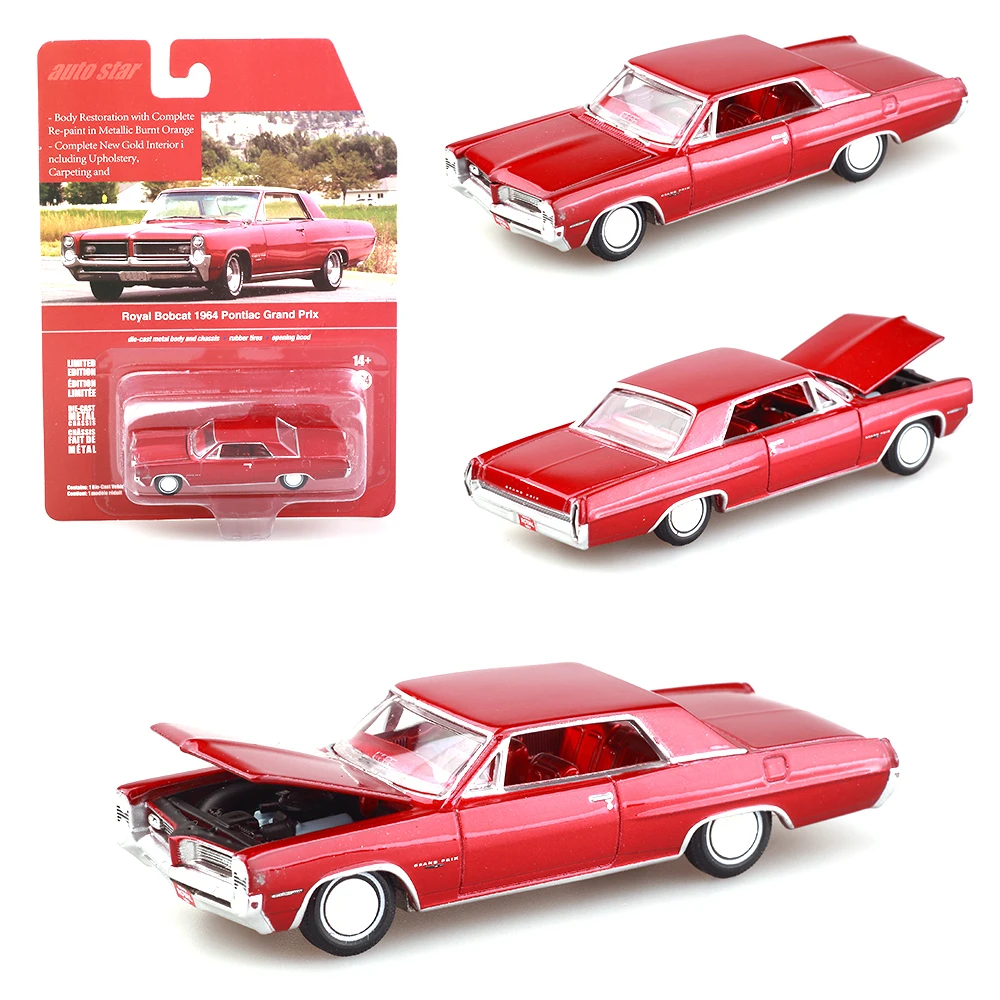 1/64 Diecast Toyota Speedmaster Chevrolet Auto World Alloy Model Car Johnny Lightning Toyota JDM Speedmaster Oldsmobile Pontiac