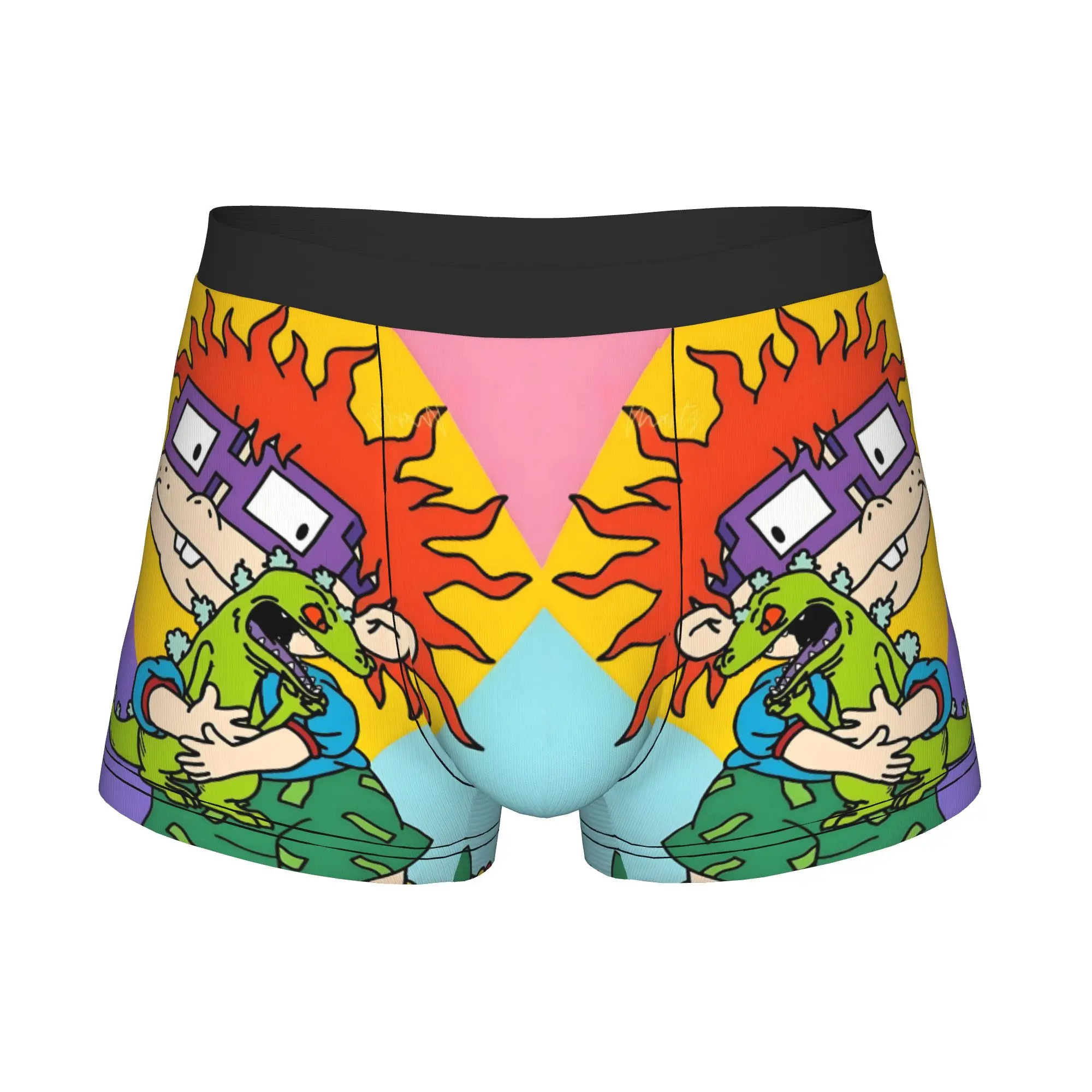 Cool Chuckie R-Rugrats Boxers Shorts Panties Men's Underpants Stretch Figurita lmantada Briefs Underwear