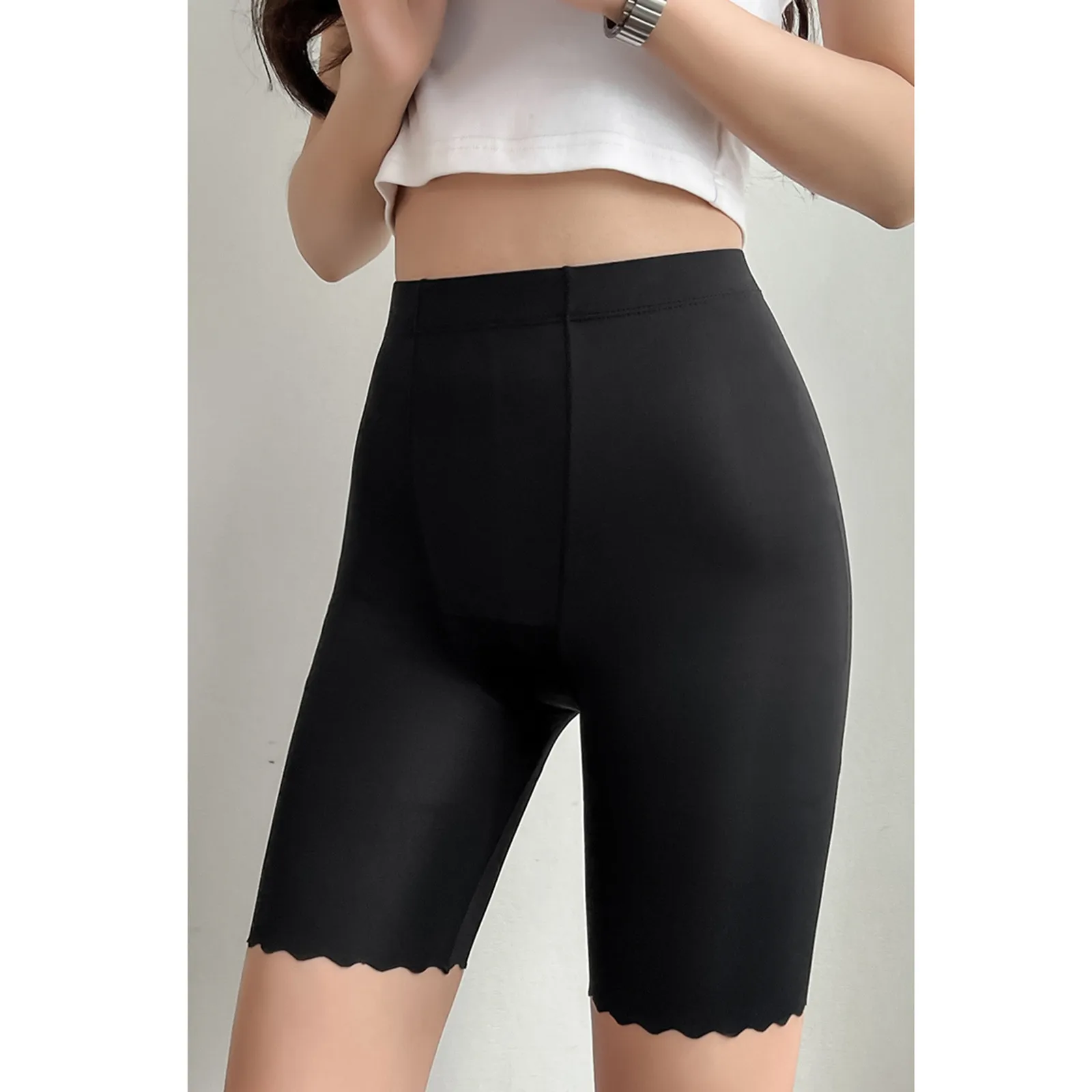 Womens Leggings Shorts Under Dresses Smooth Boyshorts Underwear Thigh Panties Shorts For Matching Skirts Dresses