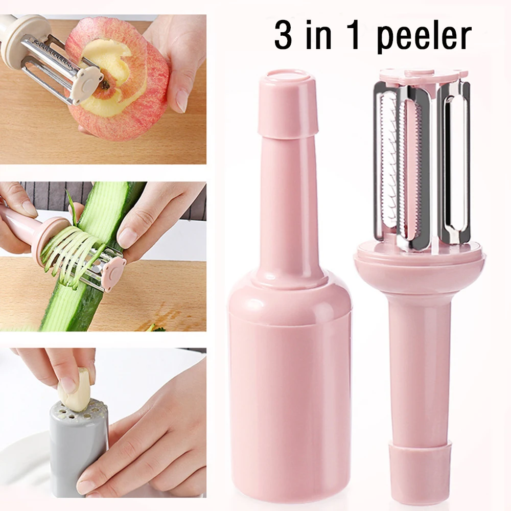 

3 in 1 multifunctional grater Fruits And Vegetables Cutter for Fruit Potato Peeler Carrot Grater Cucumber Slicer Kitchen Gadgets