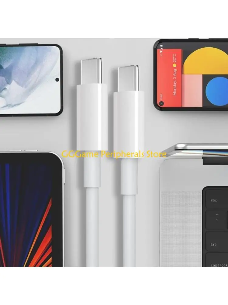 U55B USB C Charging Data Cable with E-Marker for Daily Desk Setups