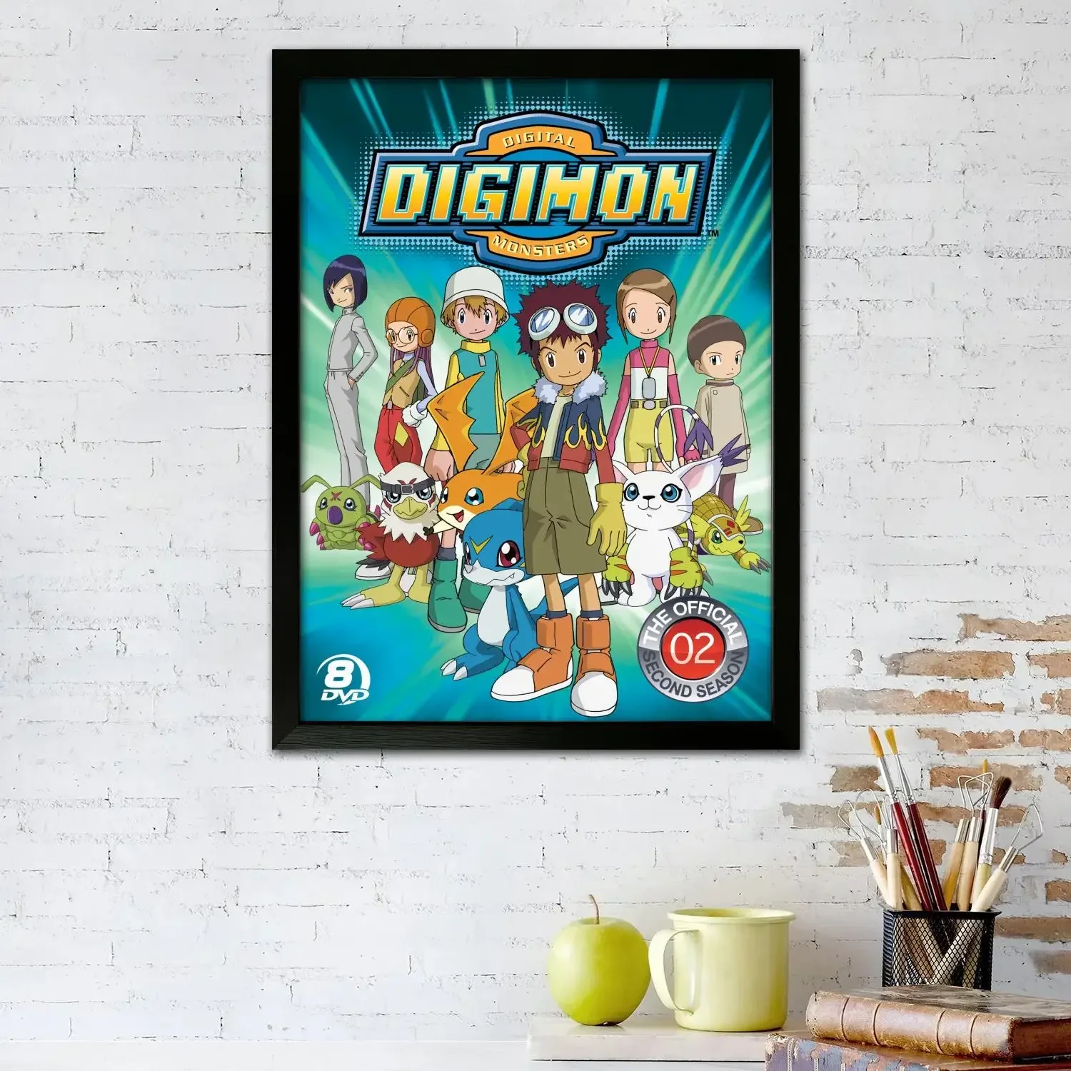 Anime Digimon Adventure Poster Prints Wall Art Canvas Painting Poster For Modern Family Living Room Home Decor