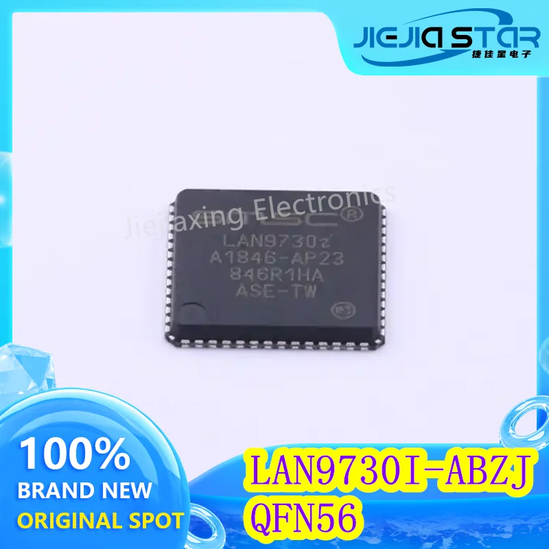 

LAN9730I-ABZJ LAN9730i 100% brand new original QFN56 Ethernet controller chip IC electronics