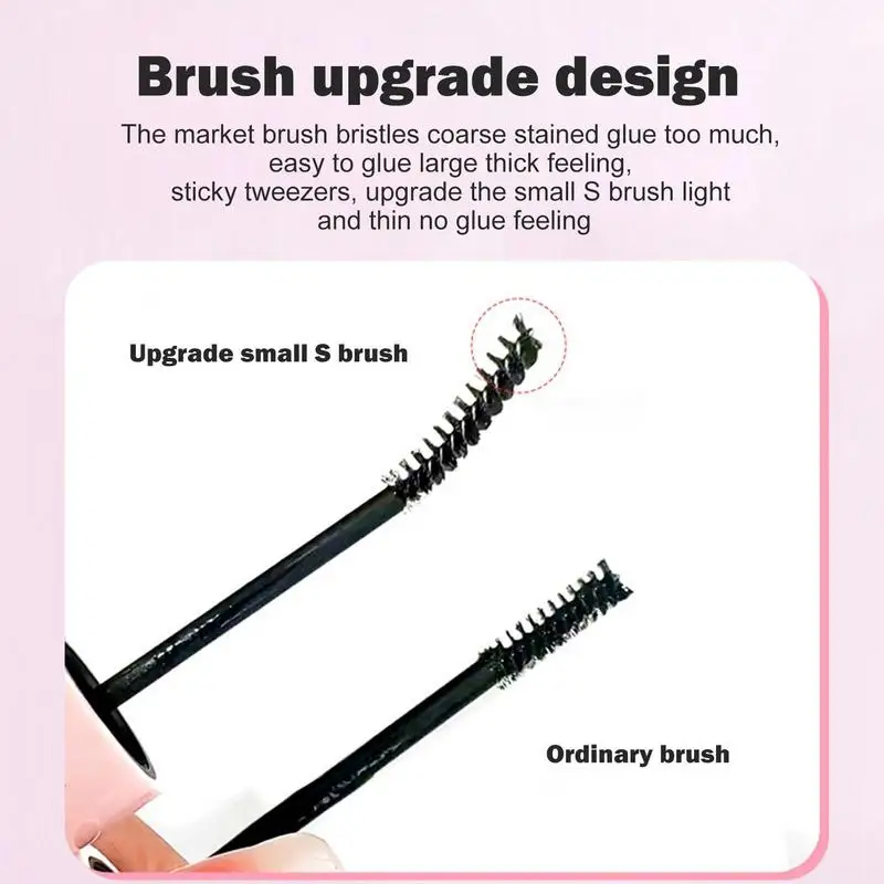 Bond And Seal Lash Glue Lash Cluster Extensions Glue Long Lasting Individual Lash Mascara Glue Dual-ended Eye Lash Glue Mascara