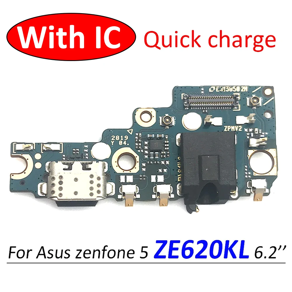 New Charging Port For Asus zenfone 5 ZE620KL 6.2 Charge Board USB Plug PCB Dock Connector Flex Cable Replacenent Parts