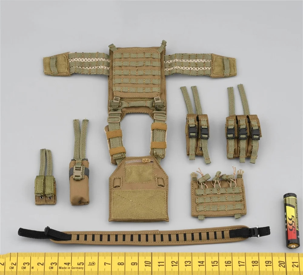 للبيع 1/6 سهلة وبسيطة دعوة رجل واجب الصابون الشكل الذكور اللعب نموذج شنق الصدر سترة أكياس حزام خصر ES GA1009 لشخصية 12 "الشكل