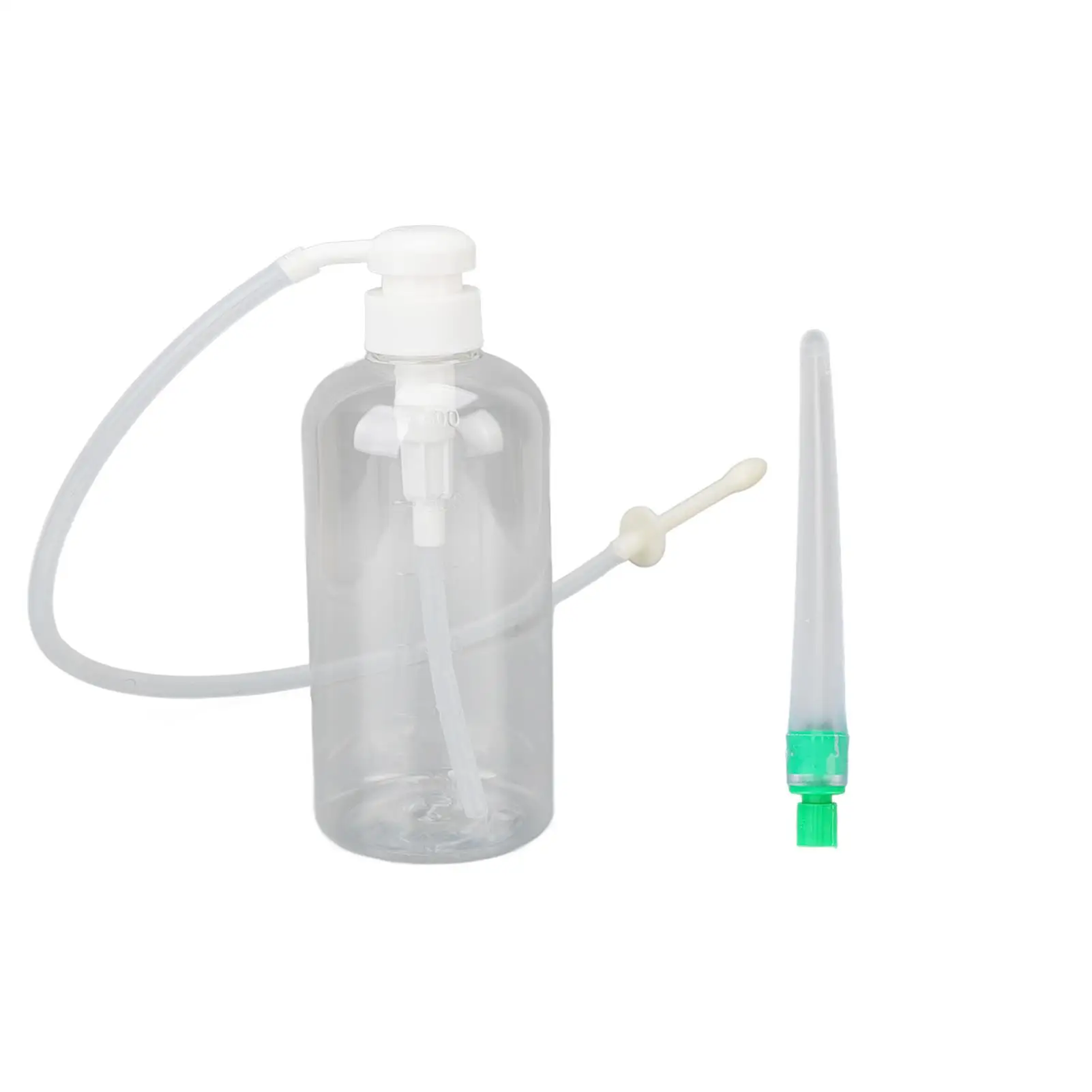 

Многоразовый силиконовый набор для чистки влагалища большой емкости с двойными насадками для домашнего ухода