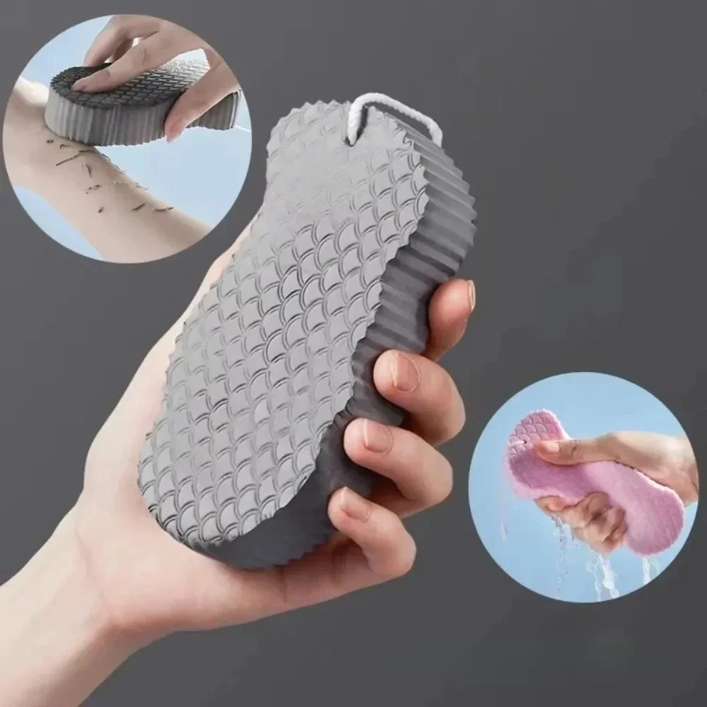 Spons Lembut Penggosok Tubuh Mandi Pengelupasan Spons Sikat Mandi Perawatan Kulit Penghilang Pembersih Tubuh Pemijat Spons Exfoliator