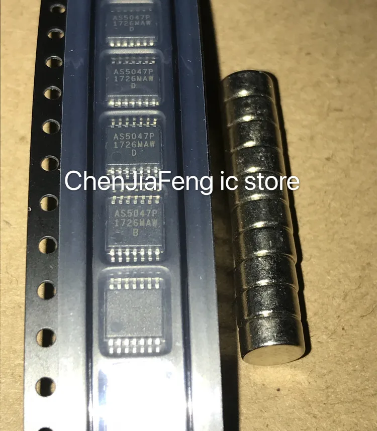 

1PCS~50PCS/LOT AS5047P-ATSM AS5047P TSSOP14 Chips and magnets New original