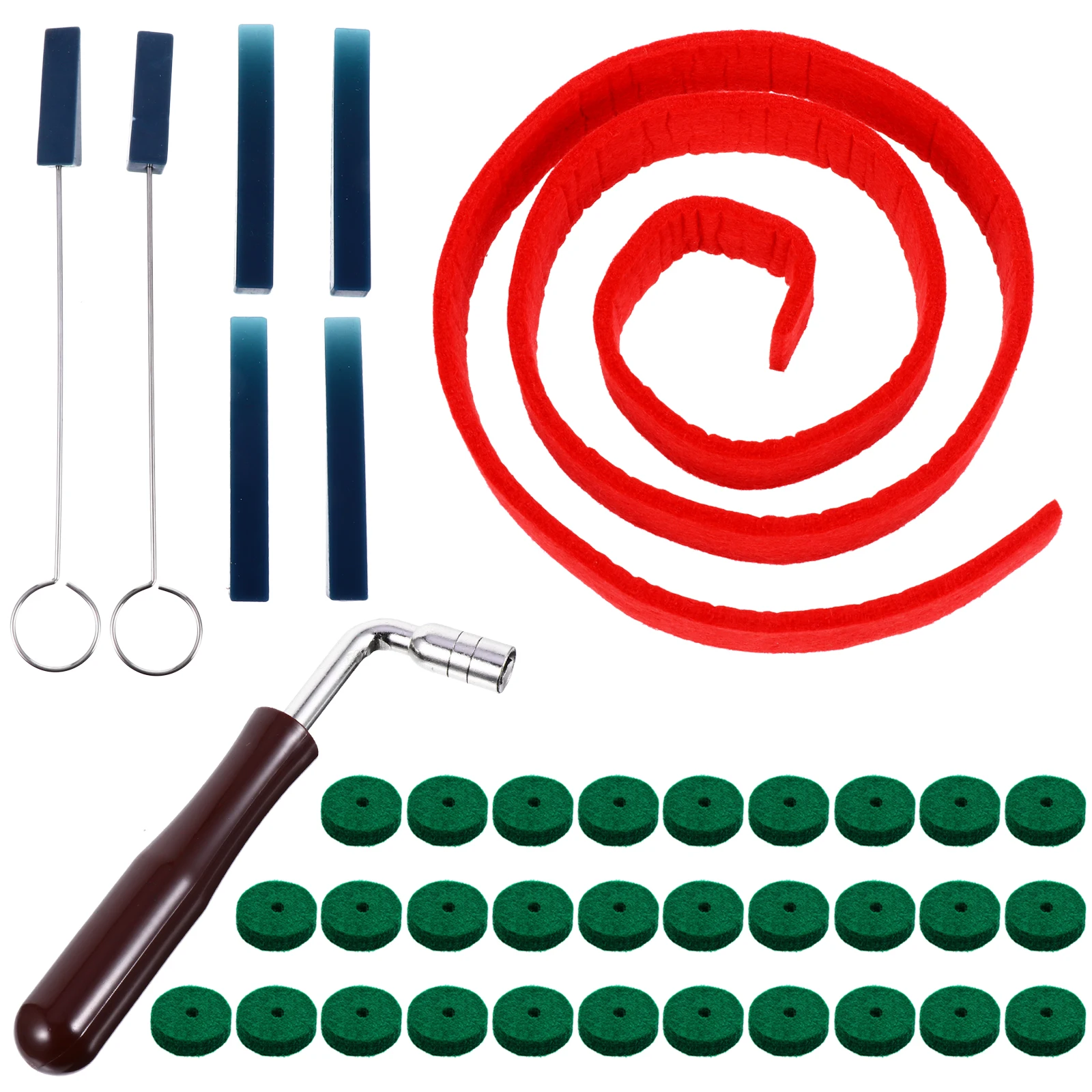 

Piano Tuning Tool Wrench Keyboard Felt Washer Professional Tuner Strip Temperament Major
